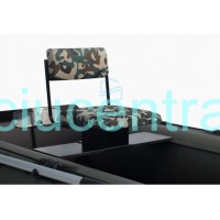 Kėdė tvirtinama ant suoliuko, sukasi 360°